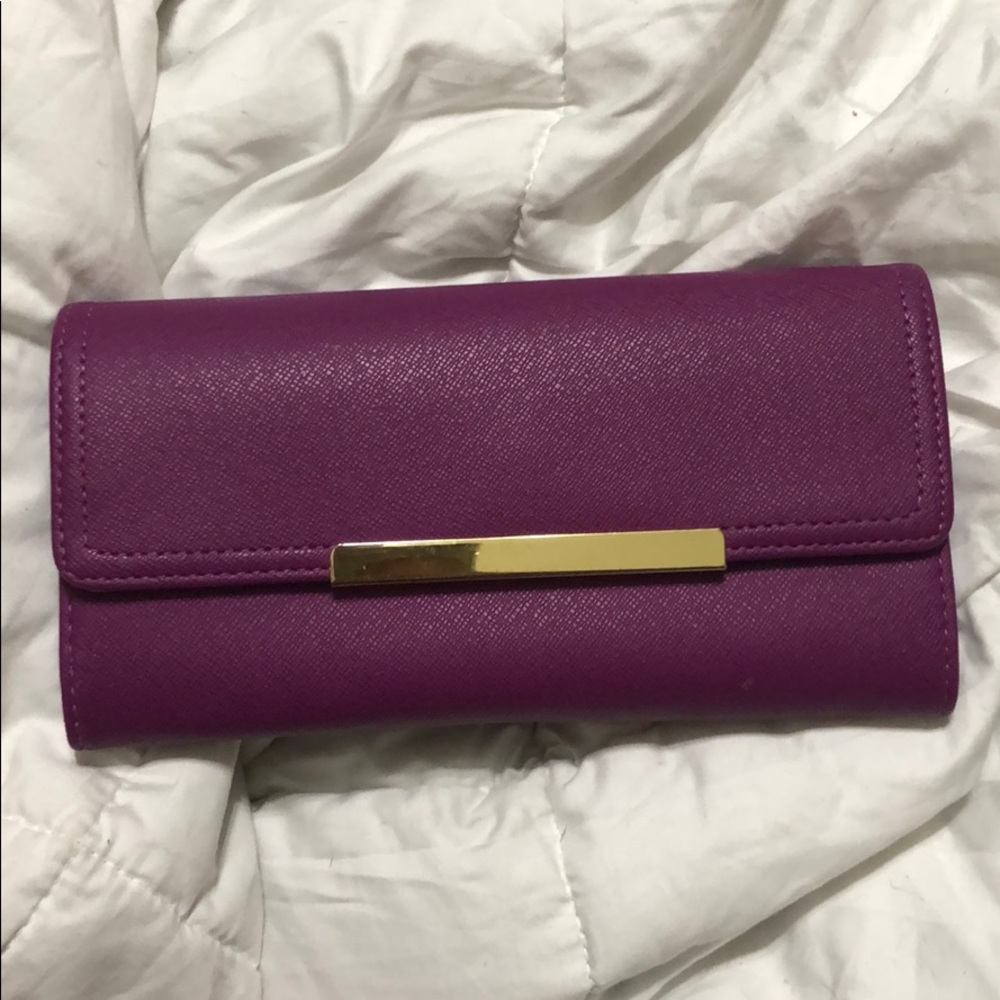 Purple wallet!